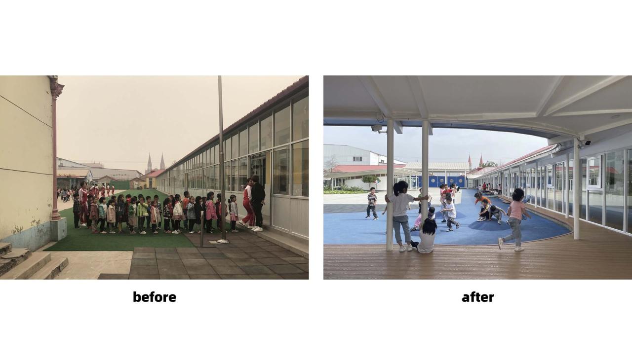 BIM建筑|献县阳光幼儿园 / 众建筑 BIM建筑|献县阳光幼儿园 / 众建筑