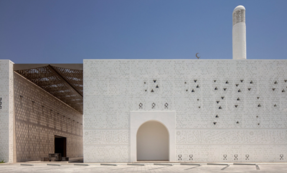 BIM建筑|达巴格工作室设计书法覆盖的清真寺 BIM建筑|达巴格工作室设计书法覆盖的清真寺