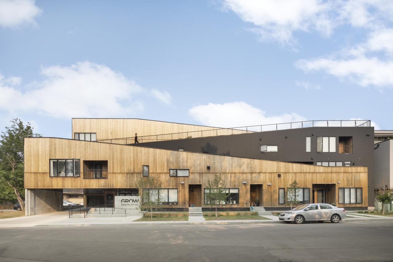 BIM建筑|GROW 住宅区 / 现代设计与建筑工作室 BIM建筑|GROW 住宅区 / 现代设计与建筑工作室