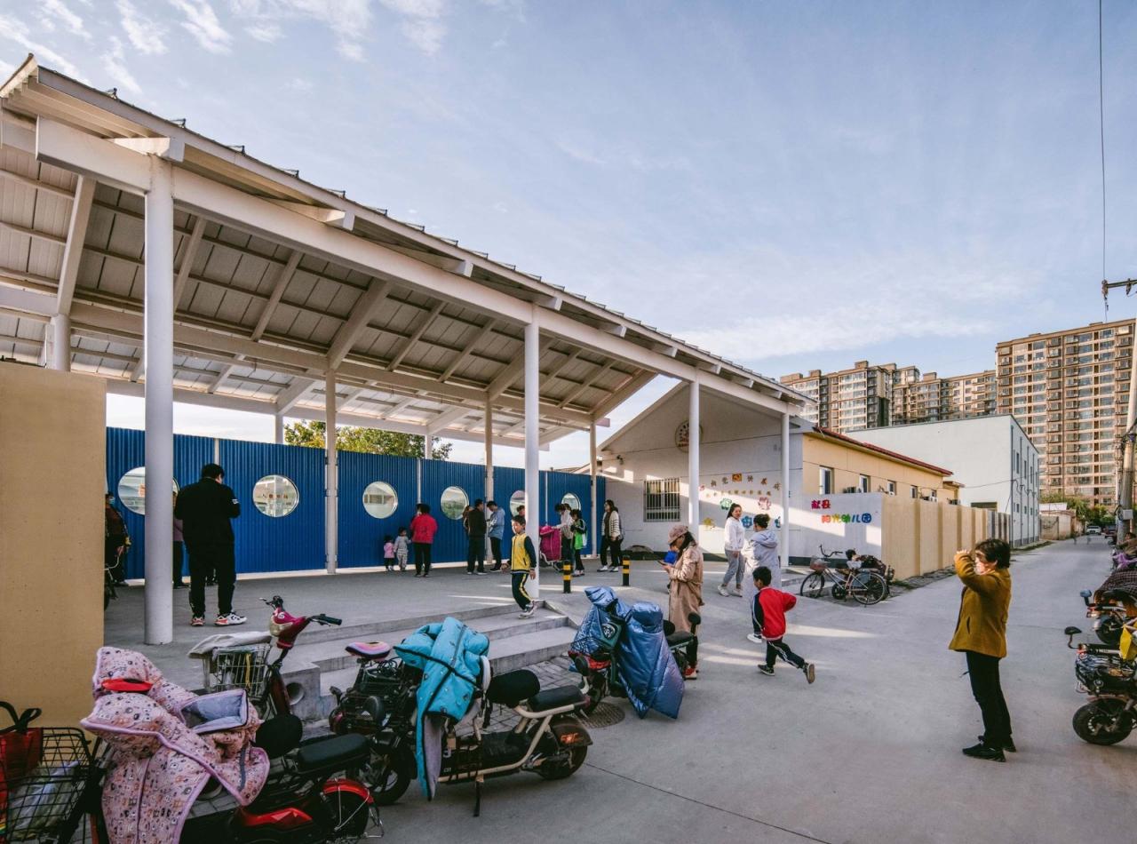 BIM建筑|献县阳光幼儿园 / 众建筑 BIM建筑|献县阳光幼儿园 / 众建筑