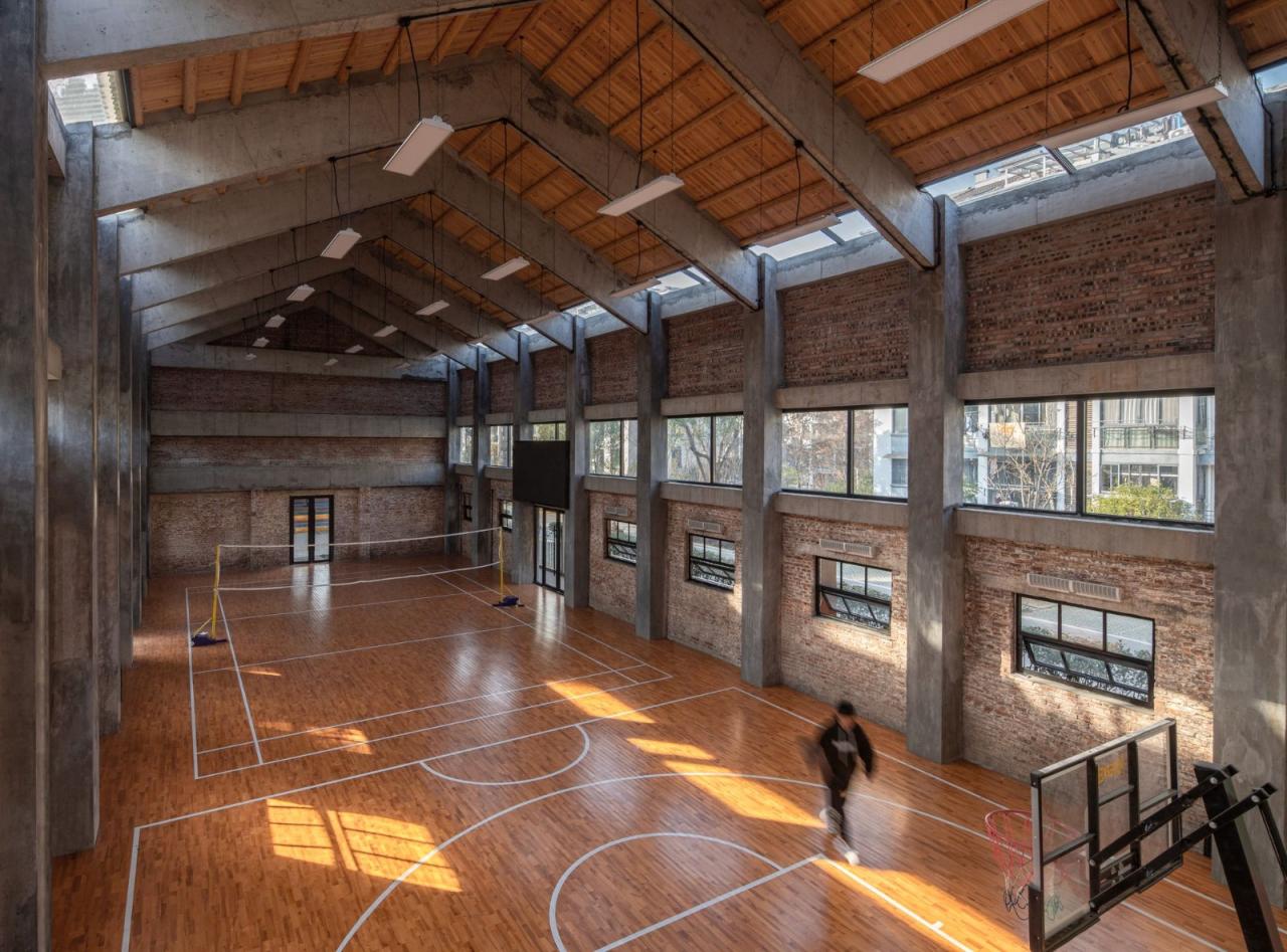 BIM建筑|龙游溪口镇乡村未来社区多功能体育馆+陶瓷专家工作站改造 / 上海严旸建筑设计工作室 BIM建筑|龙游溪口镇乡村未来社区多功能体育馆+陶瓷专家工作站改造 / 上海严旸建筑设计工作室