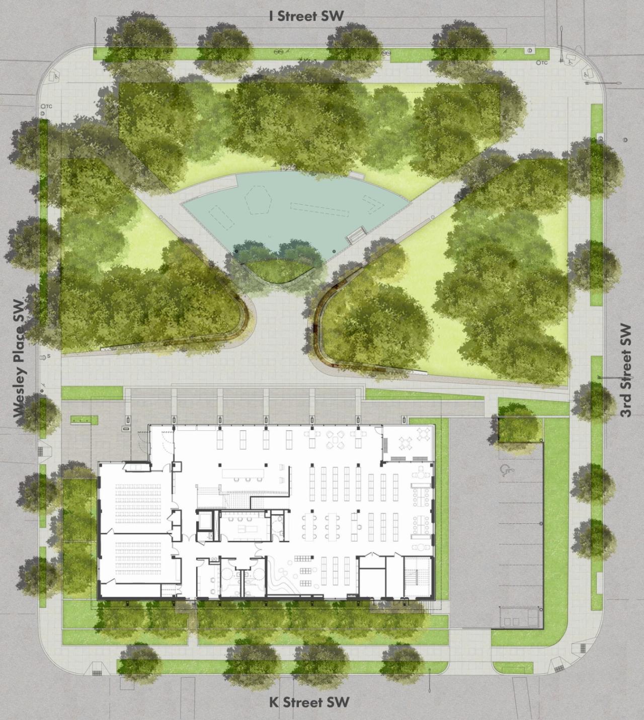BIM建筑|DCPL 西南社区图书馆 / Perkins and Will BIM建筑|DCPL 西南社区图书馆 / Perkins and Will