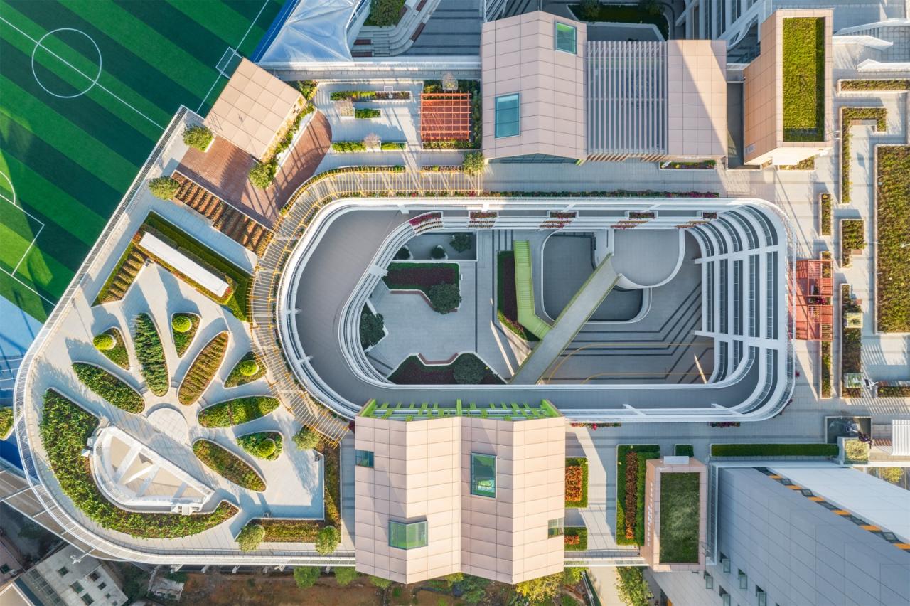 BIM建筑|深圳市坪山区东部湾区实验学校 / 申都设计 BIM建筑|深圳市坪山区东部湾区实验学校 / 申都设计