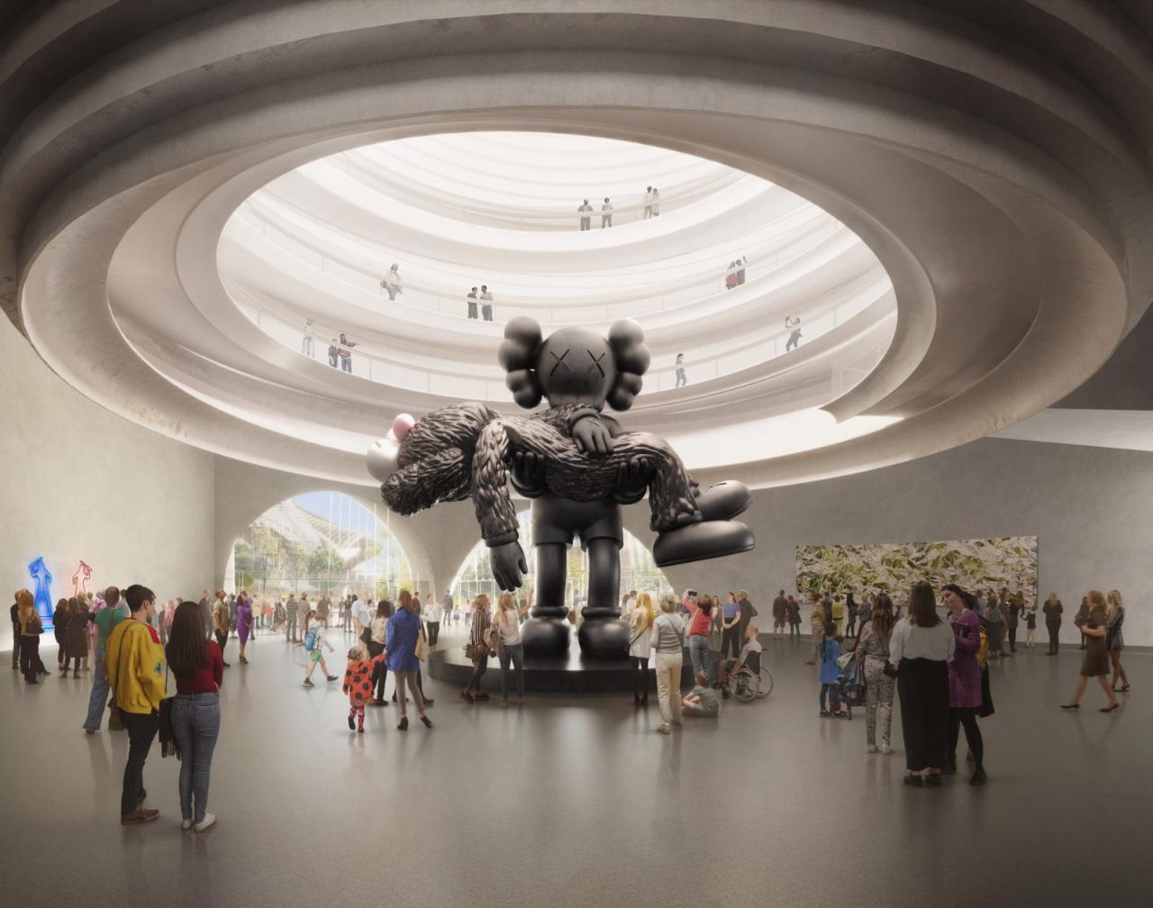 BIM建筑|澳大利亚最大的当代艺术画廊 NGV Contemporary方案公布 / Angelo Candalepas and Associates BIM建筑|澳大利亚最大的当代艺术画廊 NGV Contemporary方案公布 / Angelo Candalepas and Associates