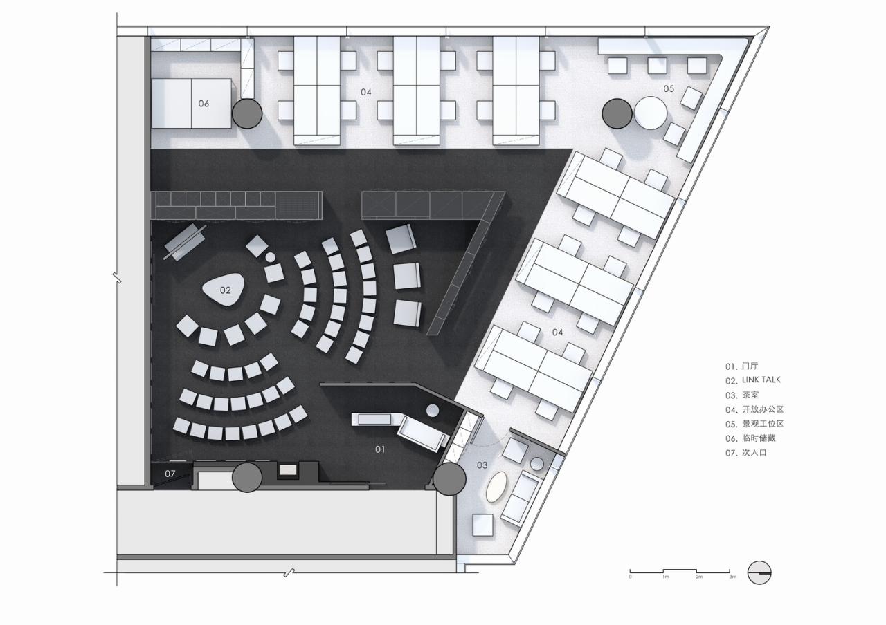 BIM建筑|设计师办公室: 黑白容器 / line+建筑事务所 BIM建筑|设计师办公室: 黑白容器 / line+建筑事务所