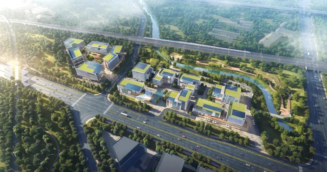 BIM建筑|南京首个碳中和产业园——中国能谷产业生态区 / 栖城设计 BIM建筑|南京首个碳中和产业园——中国能谷产业生态区 / 栖城设计