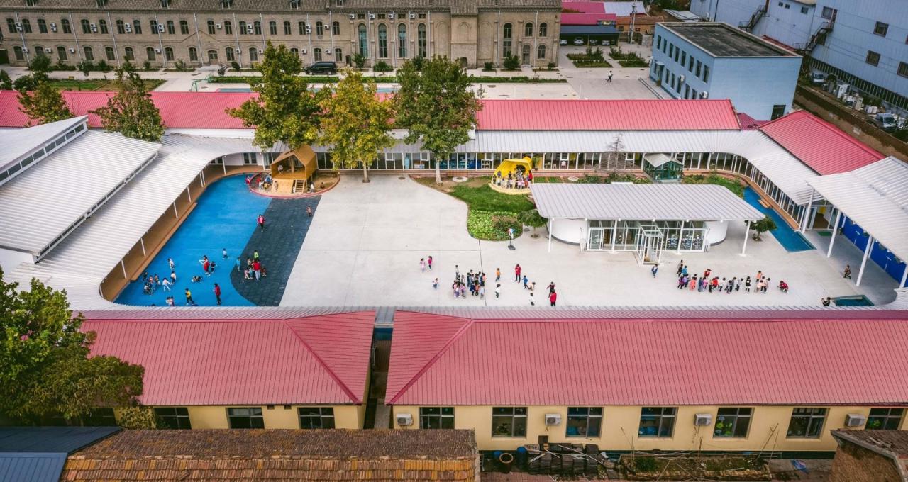 BIM建筑|献县阳光幼儿园 / 众建筑 BIM建筑|献县阳光幼儿园 / 众建筑