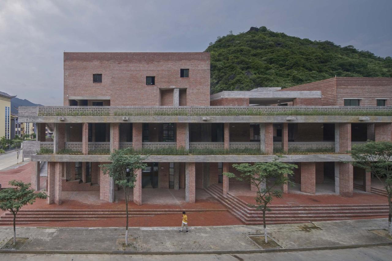 BIM建筑|江华瑶族水口镇如意村文化服务中心及特色工坊 / 地方工作室 BIM建筑|江华瑶族水口镇如意村文化服务中心及特色工坊 / 地方工作室