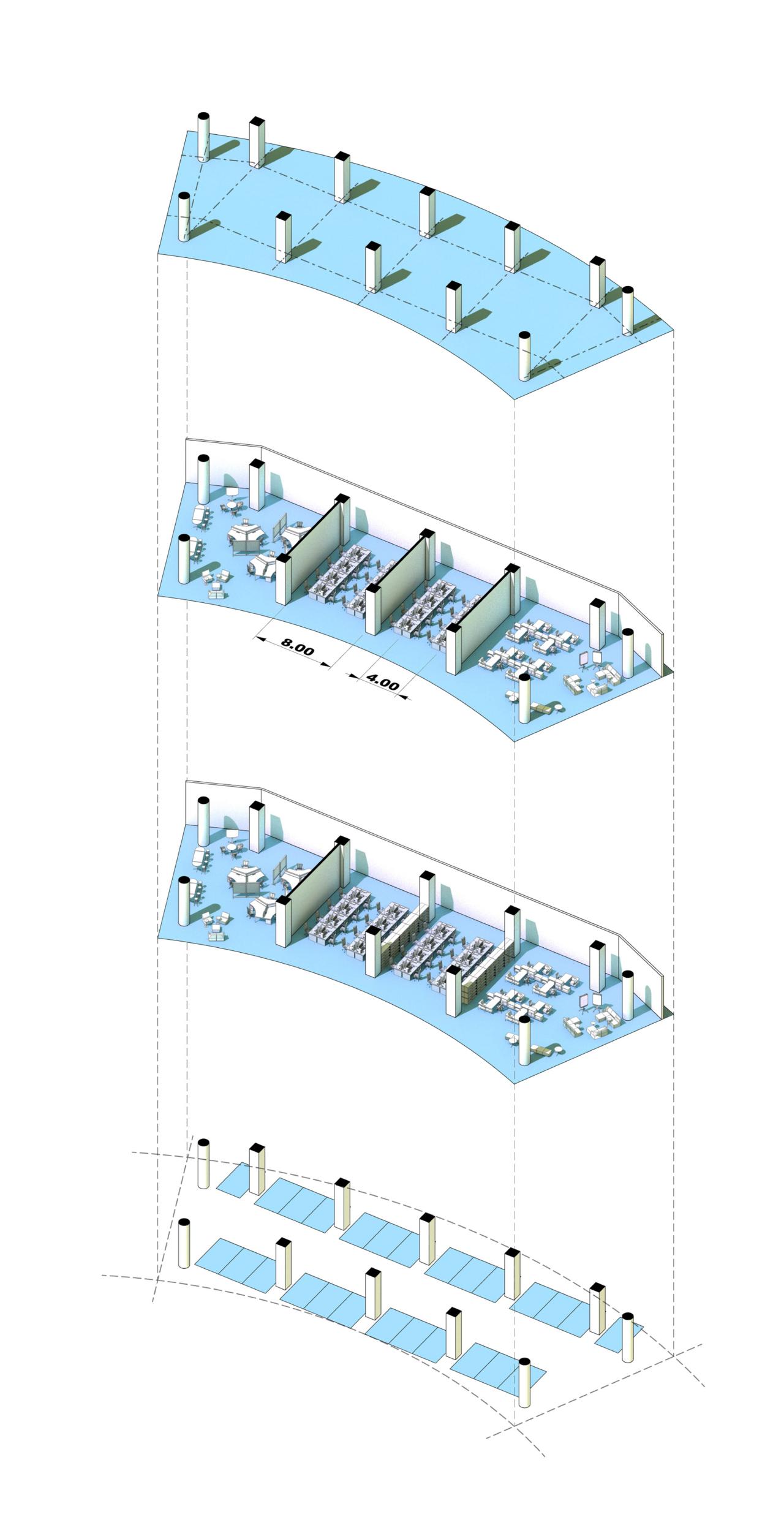 BIM建筑|成都高新万科中心——高新区的城市花园 / Laguarda.Low Architects BIM建筑|成都高新万科中心——高新区的城市花园 / Laguarda.Low Architects