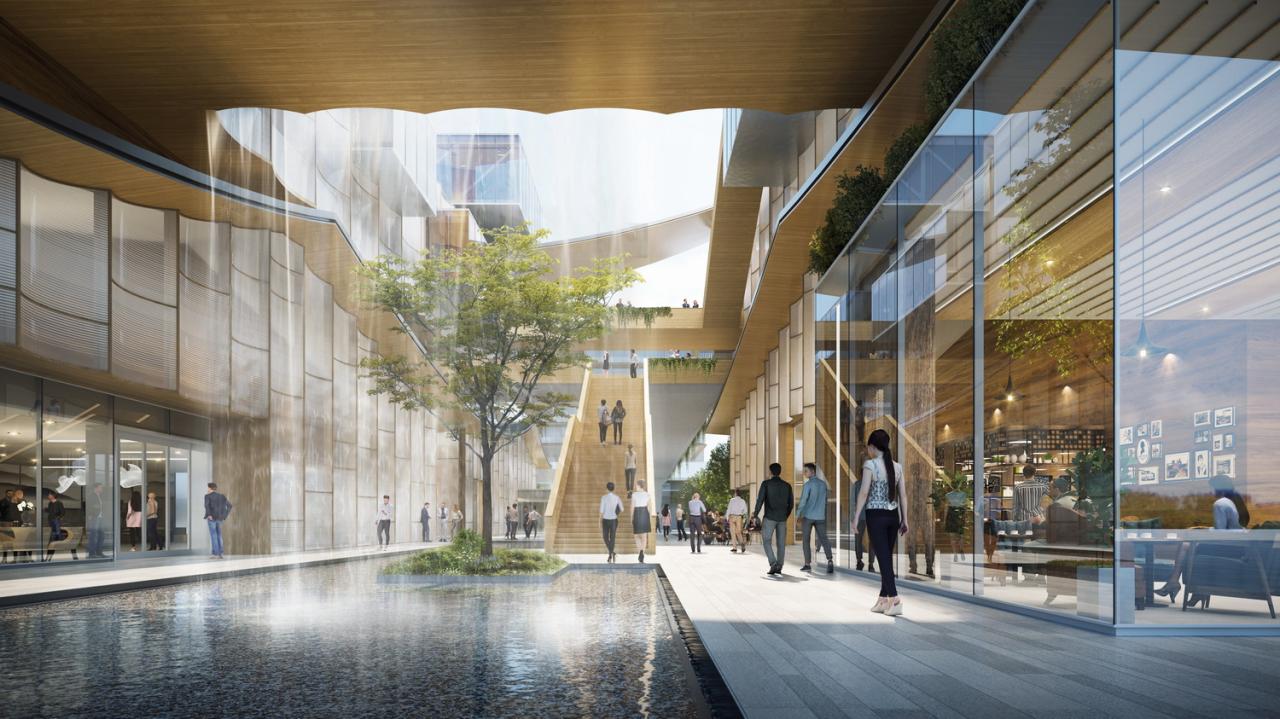 BIM建筑|中标候选方案 | 造物环:苏州青苔中日工业设计村 / line+、MLA+ BIM建筑|中标候选方案 | 造物环:苏州青苔中日工业设计村 / line+、MLA+