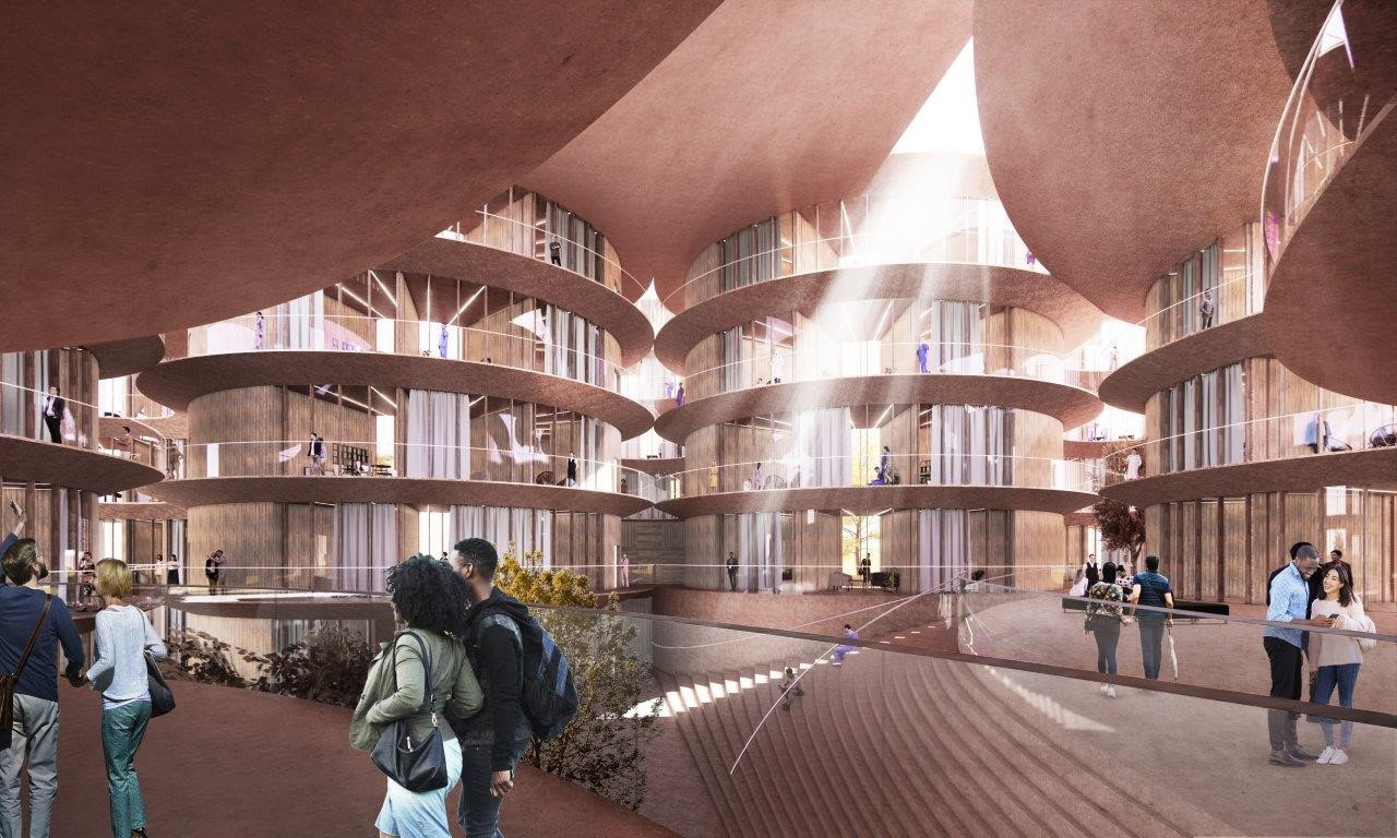 BIM建筑|建筑促进多学科协同:丹麦神经科学中心方案 / BIG BIM建筑|建筑促进多学科协同:丹麦神经科学中心方案 / BIG