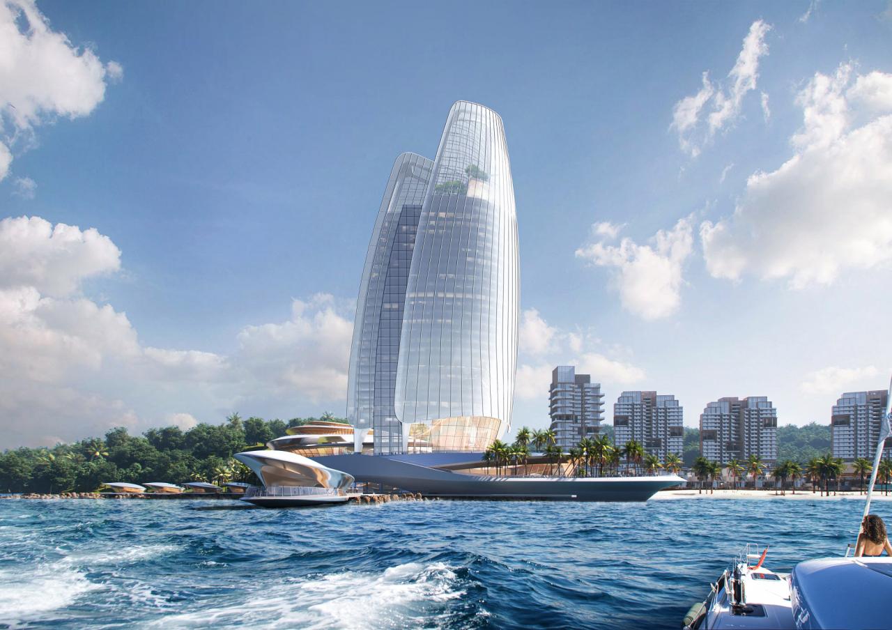 BIM建筑|越南全新海滨高端休闲旅游目的地 — 香岛度假村 / 10 Design BIM建筑|越南全新海滨高端休闲旅游目的地 — 香岛度假村 / 10 Design