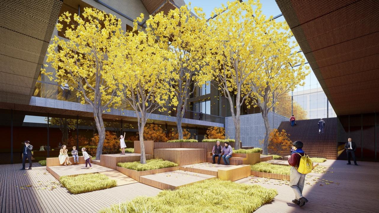 BIM建筑|兰州皋兰社区文体中心 / 一境建筑设计 BIM建筑|兰州皋兰社区文体中心 / 一境建筑设计