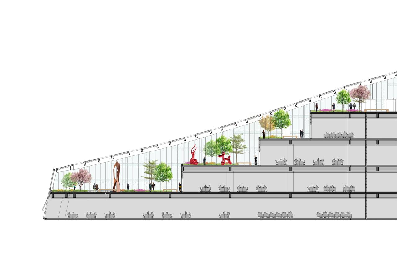 BIM建筑|成都高新万科中心——高新区的城市花园 / Laguarda.Low Architects BIM建筑|成都高新万科中心——高新区的城市花园 / Laguarda.Low Architects