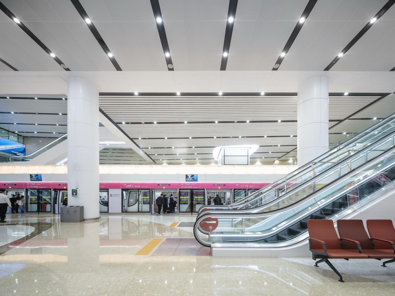 BIM建筑|航空建筑新标杆:深圳宝安国际机场卫星厅 / GDAD、Aedas、兰德隆与布朗 BIM建筑|航空建筑新标杆:深圳宝安国际机场卫星厅 / GDAD、Aedas、兰德隆与布朗