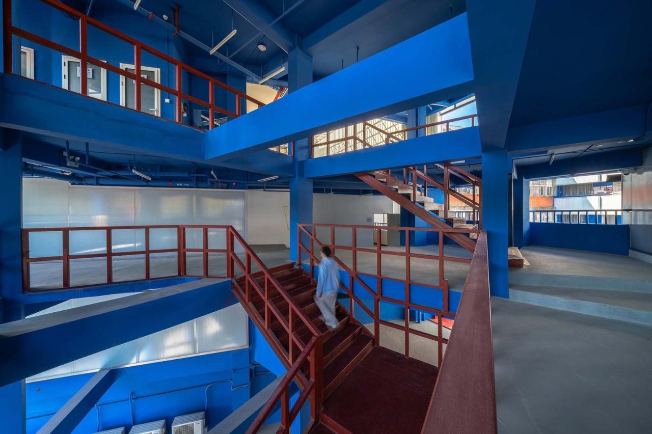BIM建筑|深圳蓝白艺术院校 / 万社设计 BIM建筑|深圳蓝白艺术院校 / 万社设计