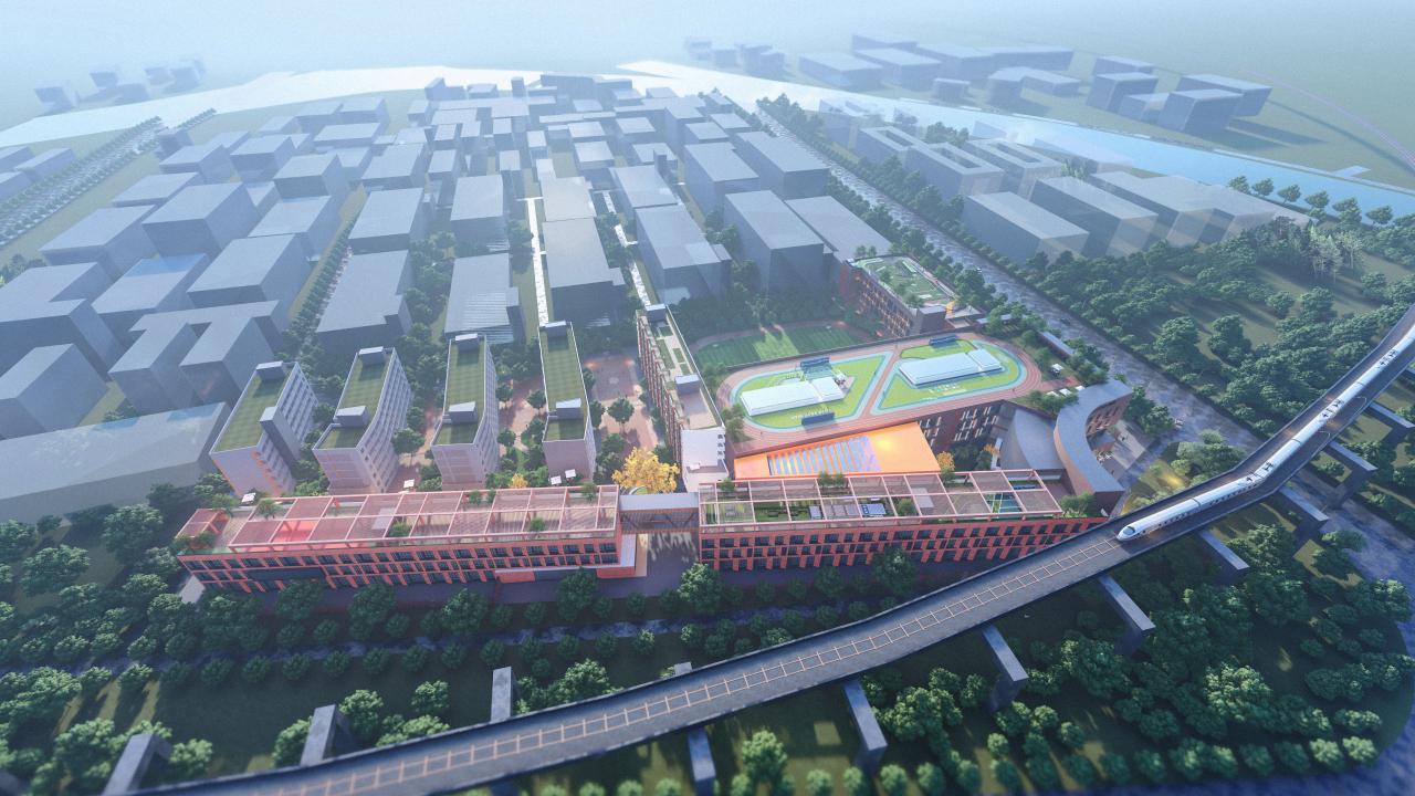 BIM建筑|深圳市明珠学校 / 一境建筑设计 BIM建筑|深圳市明珠学校 / 一境建筑设计