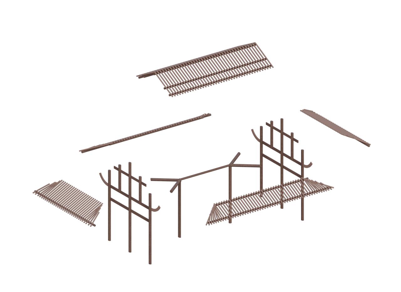 BIM建筑|婺川复园——遵义市务川县文化中心设计方案 / 外行建筑 BIM建筑|婺川复园——遵义市务川县文化中心设计方案 / 外行建筑