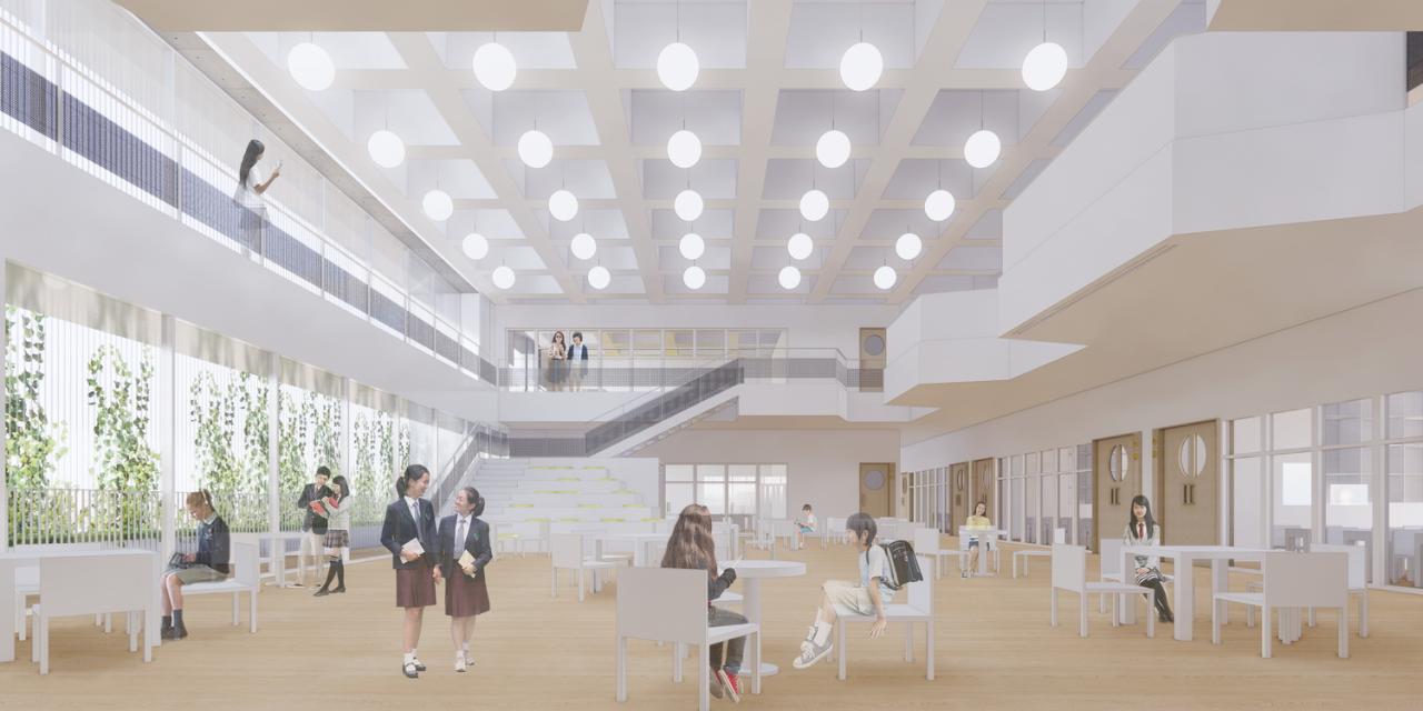 BIM建筑|天府新区海洋路中学 / MAT 超级建筑事务所 BIM建筑|天府新区海洋路中学 / MAT 超级建筑事务所