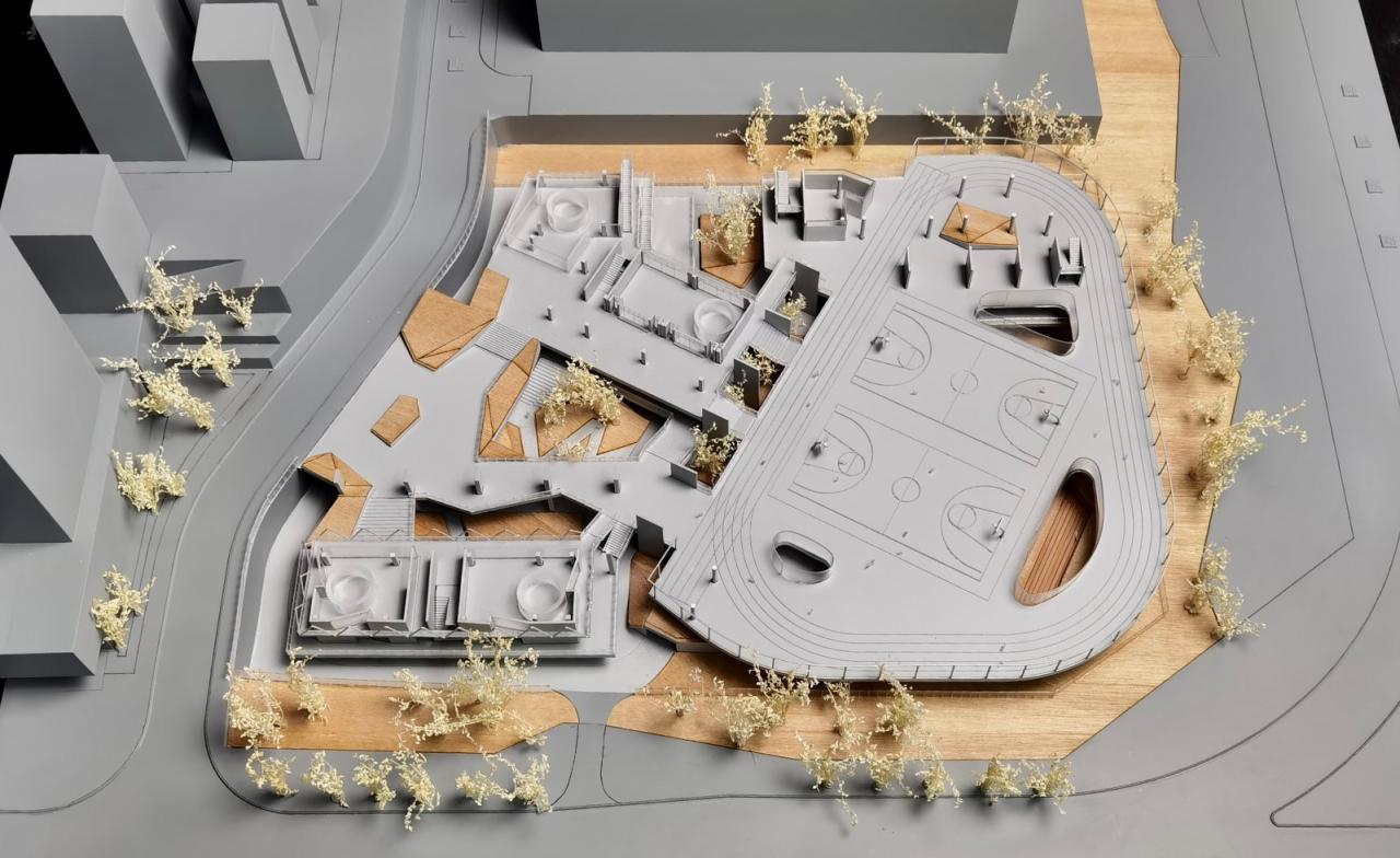 BIM建筑|深圳龙岗下雪村小学 / MAT BIM建筑|深圳龙岗下雪村小学 / MAT