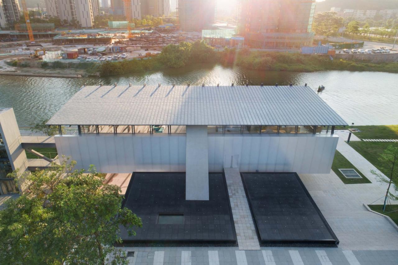 BIM建筑|蓬江智水展示中心 / WAU建筑事务所 BIM建筑|蓬江智水展示中心 / WAU建筑事务所