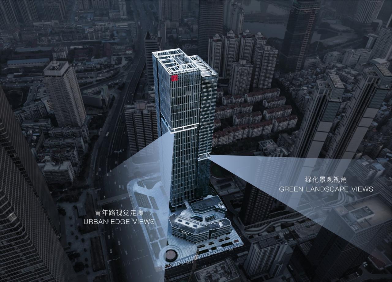 BIM建筑|城市天际线的重塑与街道生活的缝合:武汉中海中心 / 柏涛设计 BIM建筑|城市天际线的重塑与街道生活的缝合:武汉中海中心 / 柏涛设计