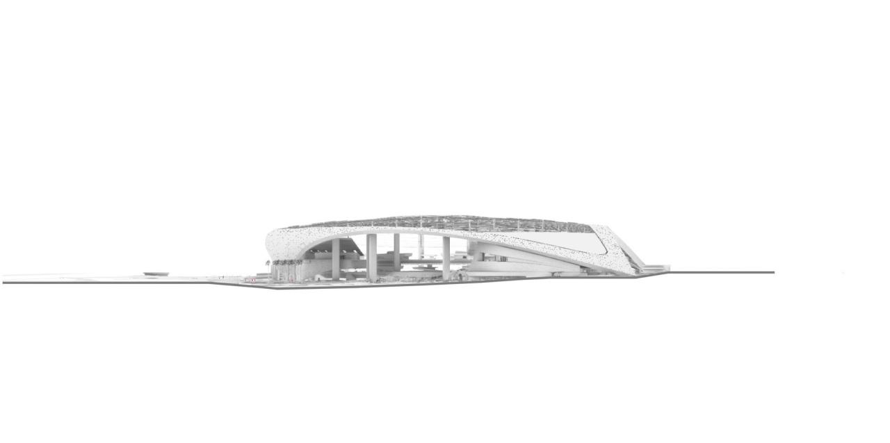 BIM建筑|洛杉矶索菲体育场 / HKS BIM建筑|洛杉矶索菲体育场 / HKS