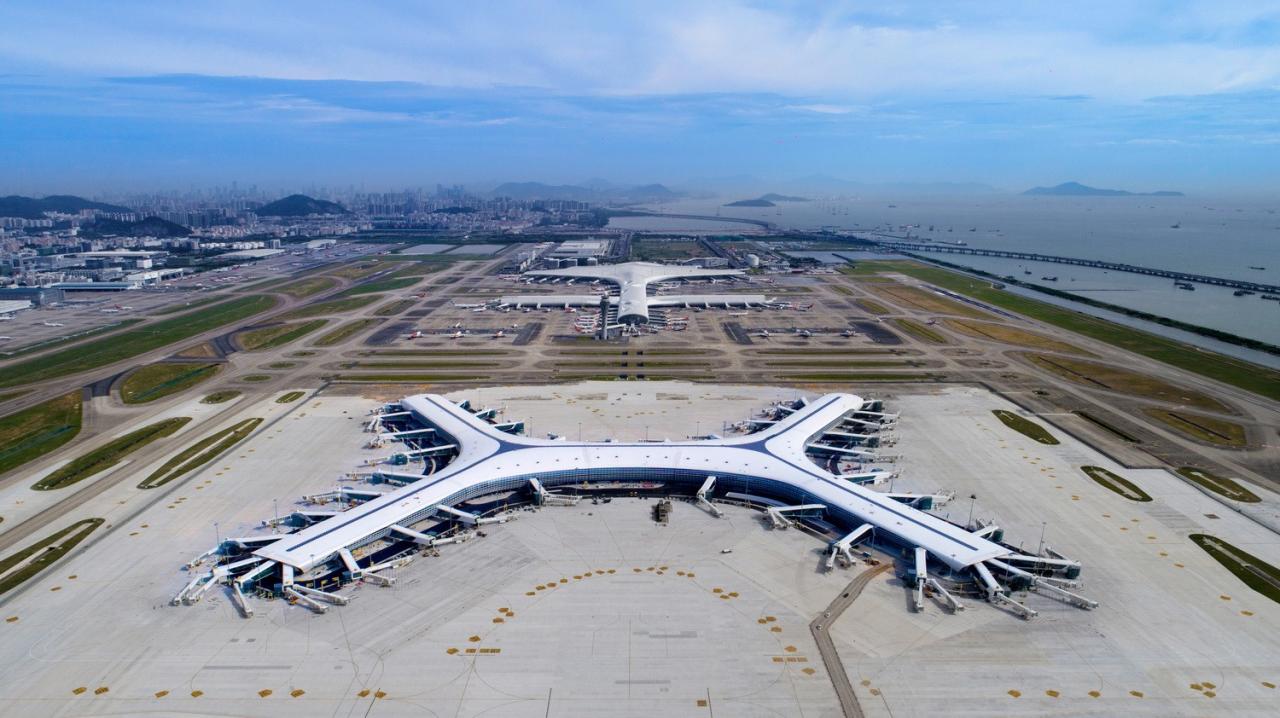 BIM建筑|航空建筑新标杆:深圳宝安国际机场卫星厅 / GDAD、Aedas、兰德隆与布朗 BIM建筑|航空建筑新标杆:深圳宝安国际机场卫星厅 / GDAD、Aedas、兰德隆与布朗