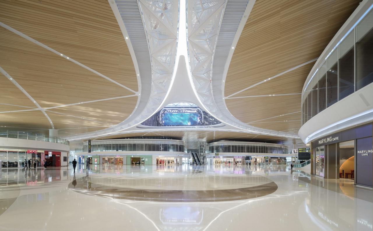 BIM建筑|航空建筑新标杆:深圳宝安国际机场卫星厅 / GDAD、Aedas、兰德隆与布朗 BIM建筑|航空建筑新标杆:深圳宝安国际机场卫星厅 / GDAD、Aedas、兰德隆与布朗