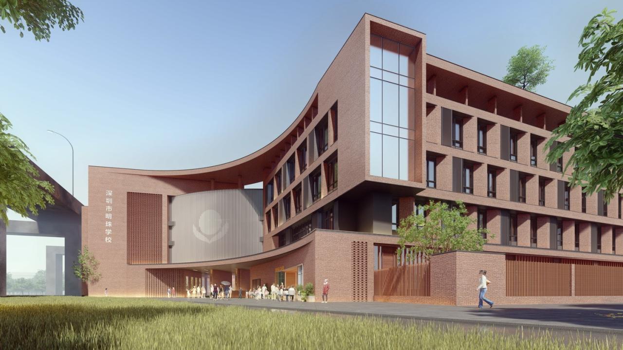 BIM建筑|深圳市明珠学校 / 一境建筑设计 BIM建筑|深圳市明珠学校 / 一境建筑设计
