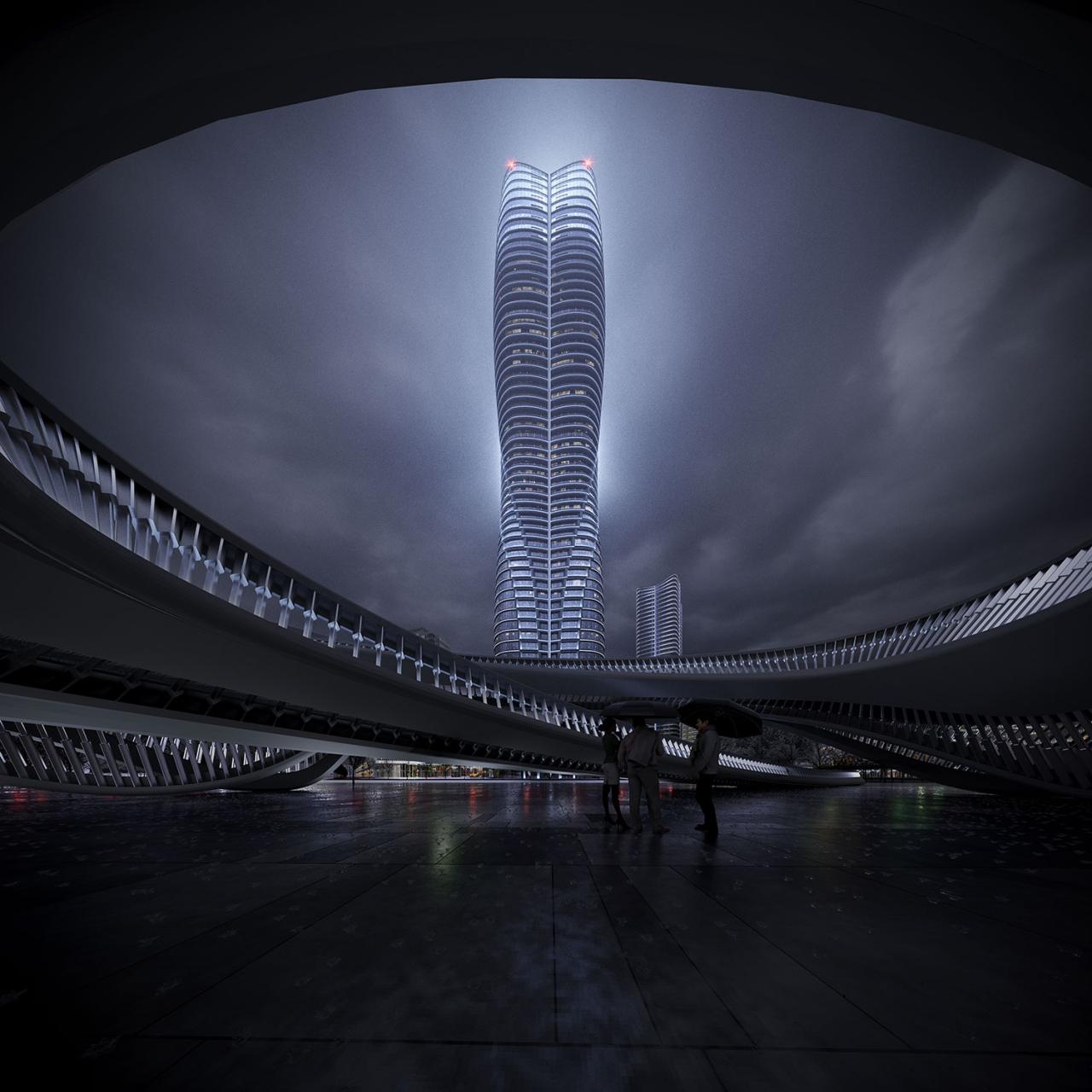 BIM建筑|华南海滨高层设计竞赛方案 / 10 Design BIM建筑|华南海滨高层设计竞赛方案 / 10 Design