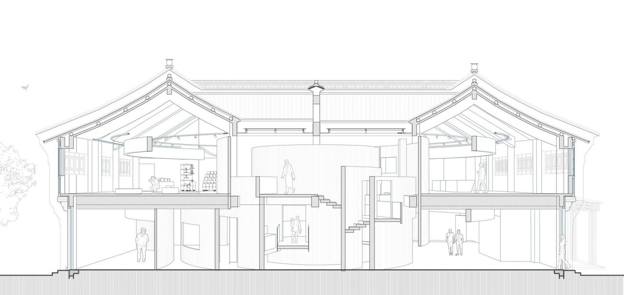 BIM建筑|“借山重影”,塘栖枇杷博物馆 / 田之间建筑 BIM建筑|“借山重影”,塘栖枇杷博物馆 / 田之间建筑
