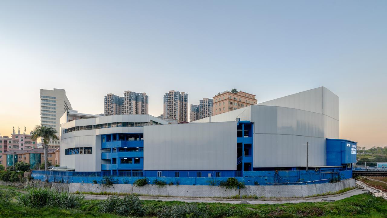 BIM建筑|深圳蓝白艺术院校 / 万社设计 BIM建筑|深圳蓝白艺术院校 / 万社设计