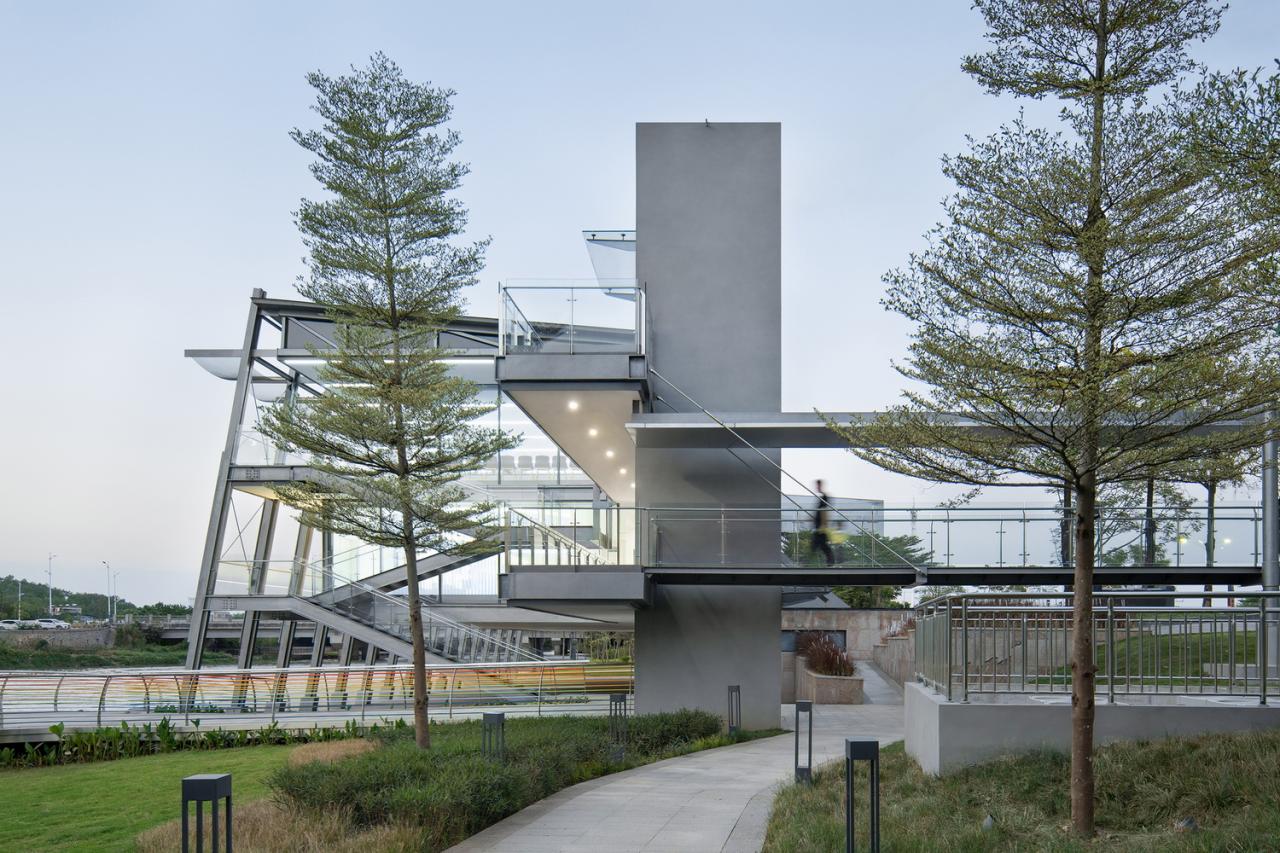 BIM建筑|蓬江智水展示中心 / WAU建筑事务所 BIM建筑|蓬江智水展示中心 / WAU建筑事务所