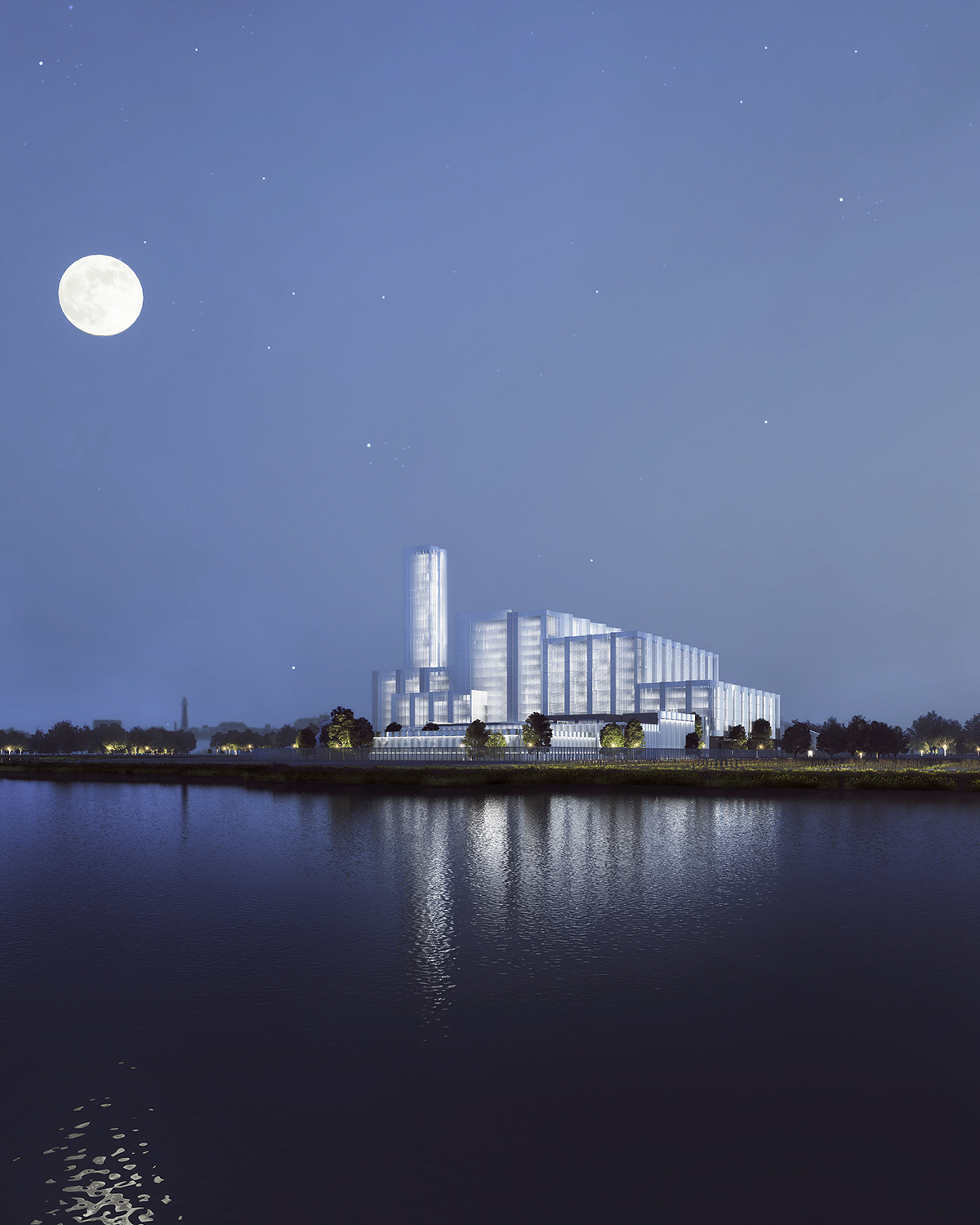 BIM建筑|嘉善伟明环保垃圾焚烧发电厂更新 / UUA建筑设计事务 BIM建筑|嘉善伟明环保垃圾焚烧发电厂更新 / UUA建筑设计事务