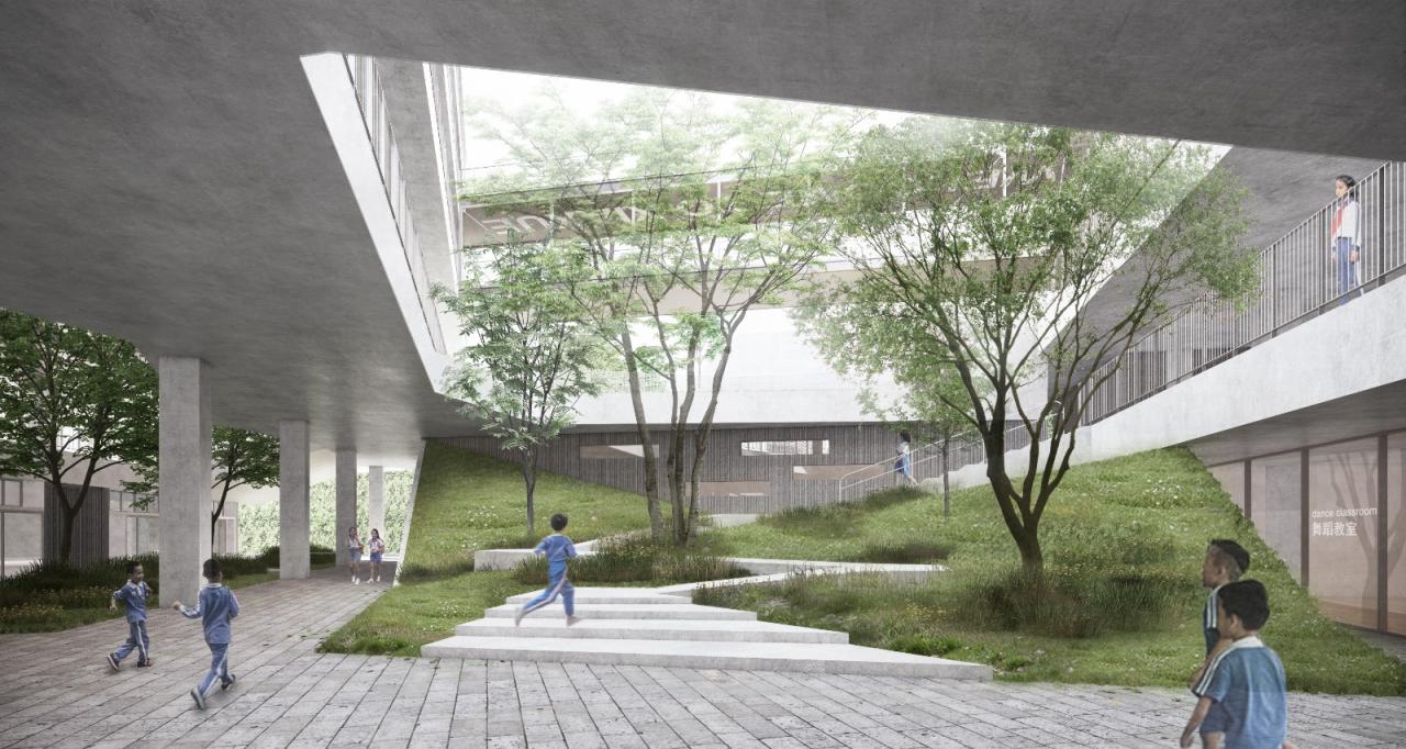 BIM建筑|深圳龙岗下雪村小学 / MAT BIM建筑|深圳龙岗下雪村小学 / MAT