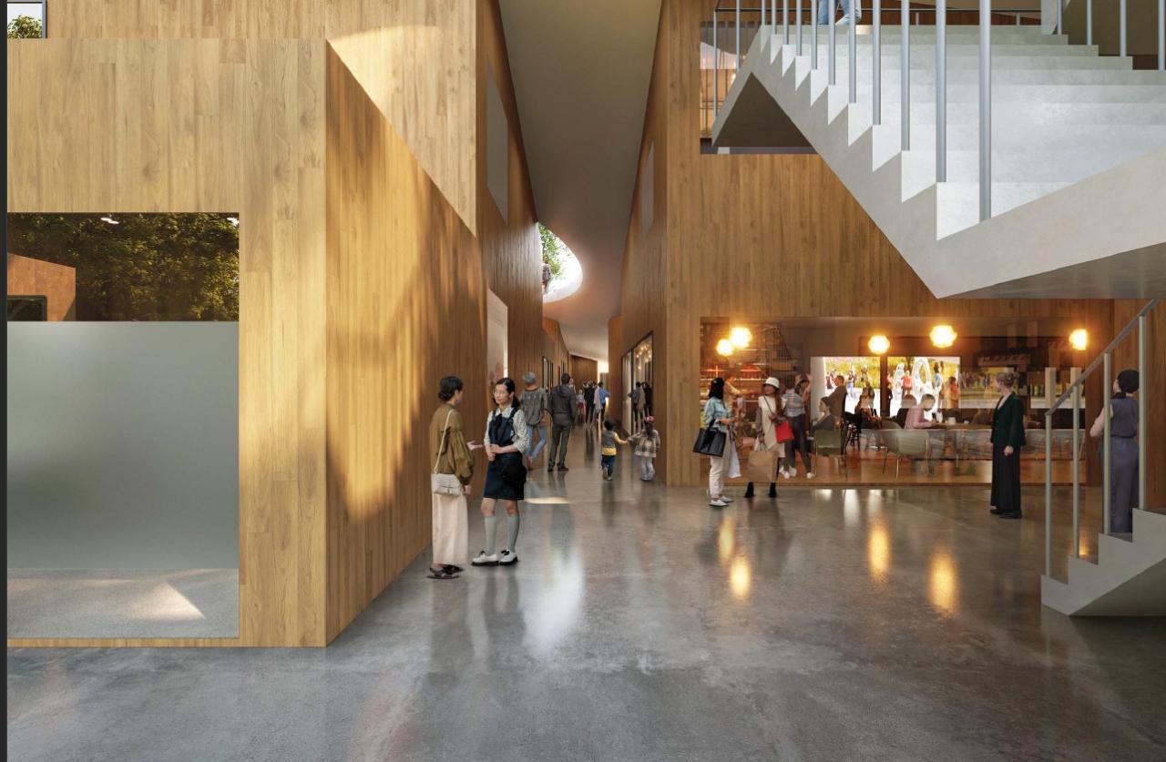 BIM建筑|日本飞驒古川站东区中心设计方案 / 藤本壮介建筑事务所 BIM建筑|日本飞驒古川站东区中心设计方案 / 藤本壮介建筑事务所