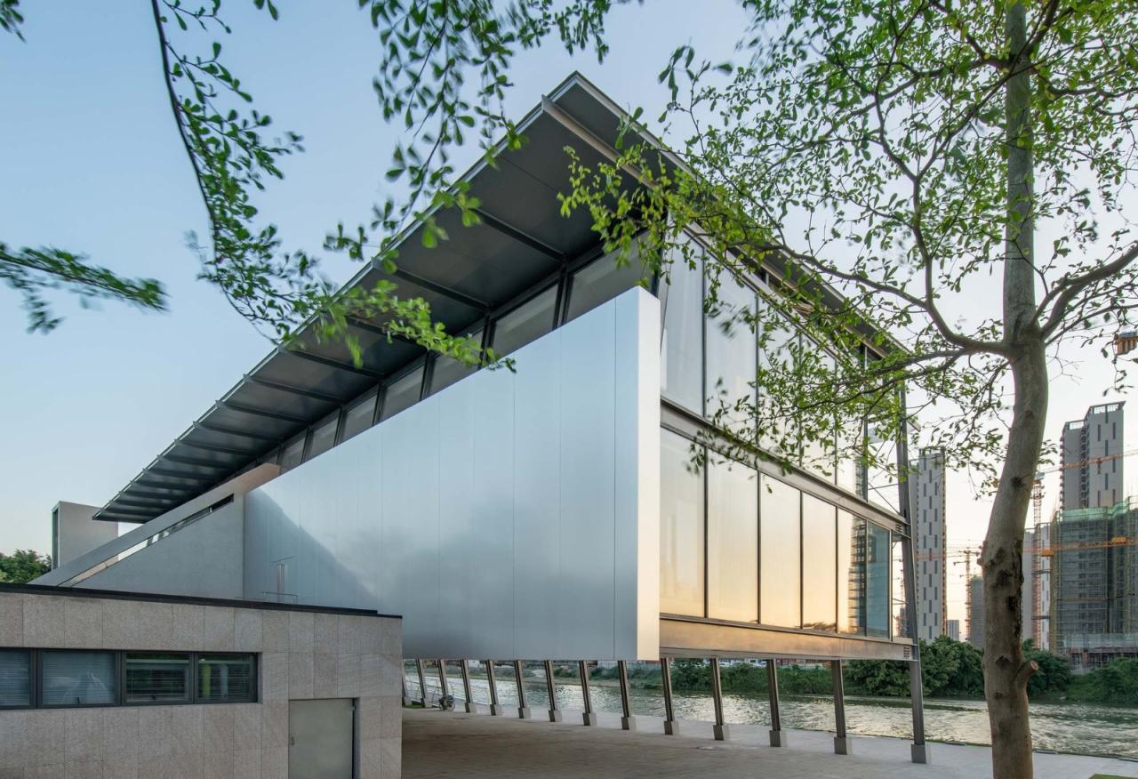 BIM建筑|蓬江智水展示中心 / WAU建筑事务所 BIM建筑|蓬江智水展示中心 / WAU建筑事务所