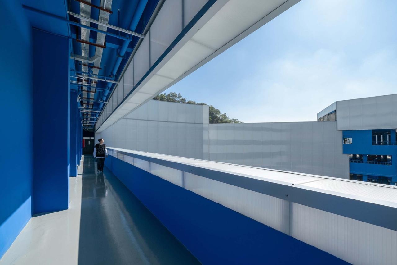 BIM建筑|深圳蓝白艺术院校 / 万社设计 BIM建筑|深圳蓝白艺术院校 / 万社设计