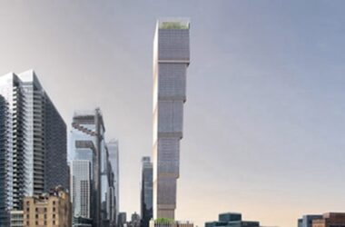 BIM建筑|阿贾耶设计倒置的超高层摩天大楼-BIM建筑网