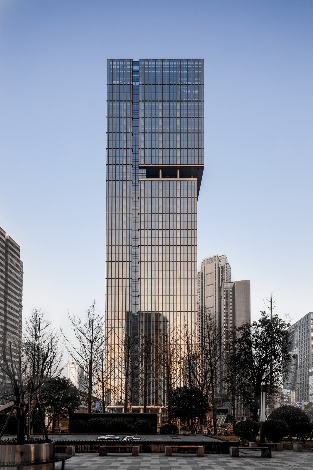 BIM建筑|城市天际线的重塑与街道生活的缝合:武汉中海中心 / 柏涛设计 BIM建筑|城市天际线的重塑与街道生活的缝合:武汉中海中心 / 柏涛设计
