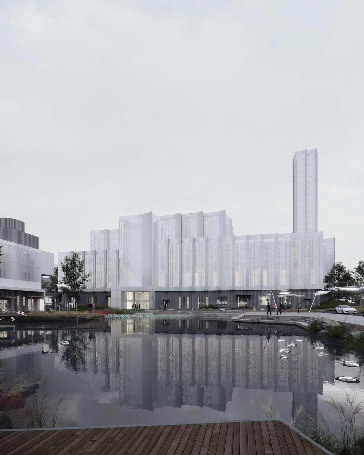 BIM建筑|嘉善伟明环保垃圾焚烧发电厂更新 / UUA建筑设计事务 BIM建筑|嘉善伟明环保垃圾焚烧发电厂更新 / UUA建筑设计事务