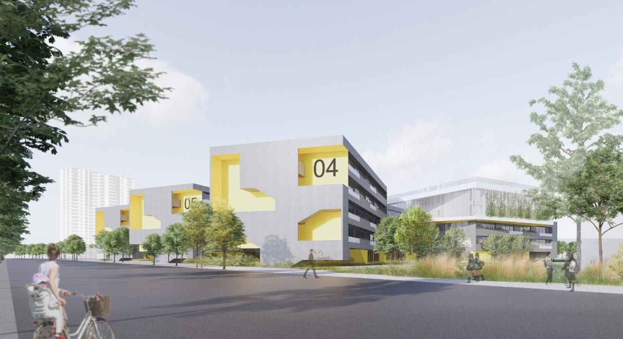 BIM建筑|天府新区海洋路中学 / MAT 超级建筑事务所 BIM建筑|天府新区海洋路中学 / MAT 超级建筑事务所