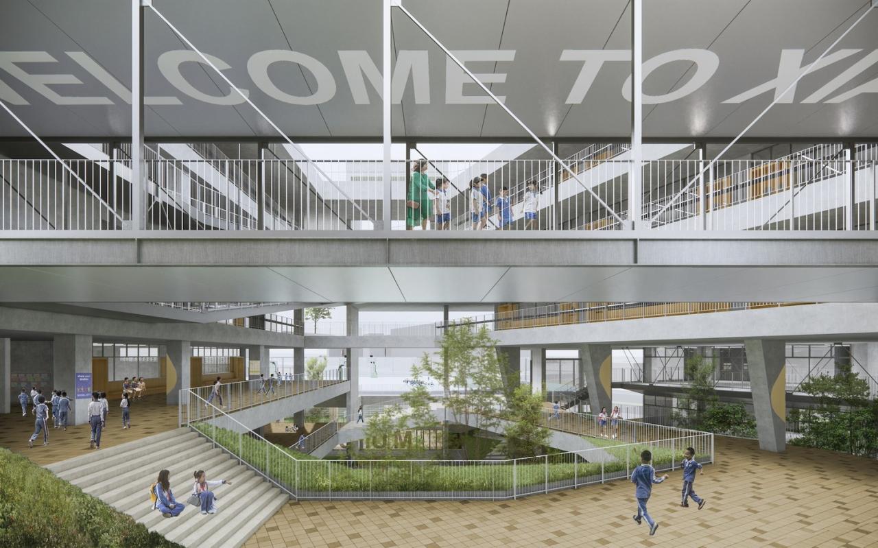BIM建筑|深圳龙岗下雪村小学 / MAT BIM建筑|深圳龙岗下雪村小学 / MAT