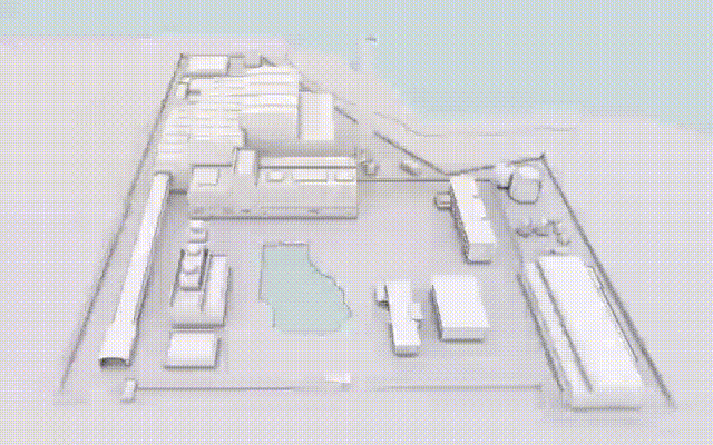 BIM建筑|嘉善伟明环保垃圾焚烧发电厂更新 / UUA建筑设计事务 BIM建筑|嘉善伟明环保垃圾焚烧发电厂更新 / UUA建筑设计事务