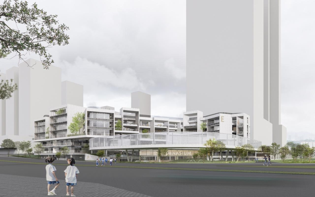 BIM建筑|深圳龙岗下雪村小学 / MAT BIM建筑|深圳龙岗下雪村小学 / MAT