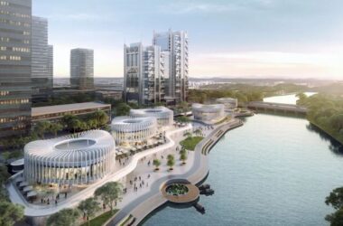 BIM建筑|兰花阁 :‘城市山谷’中的滨河商街 / UUA-BIM建筑网