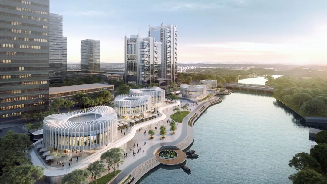 BIM建筑|兰花阁 :‘城市山谷’中的滨河商街 / UUA BIM建筑|兰花阁 :‘城市山谷’中的滨河商街 / UUA