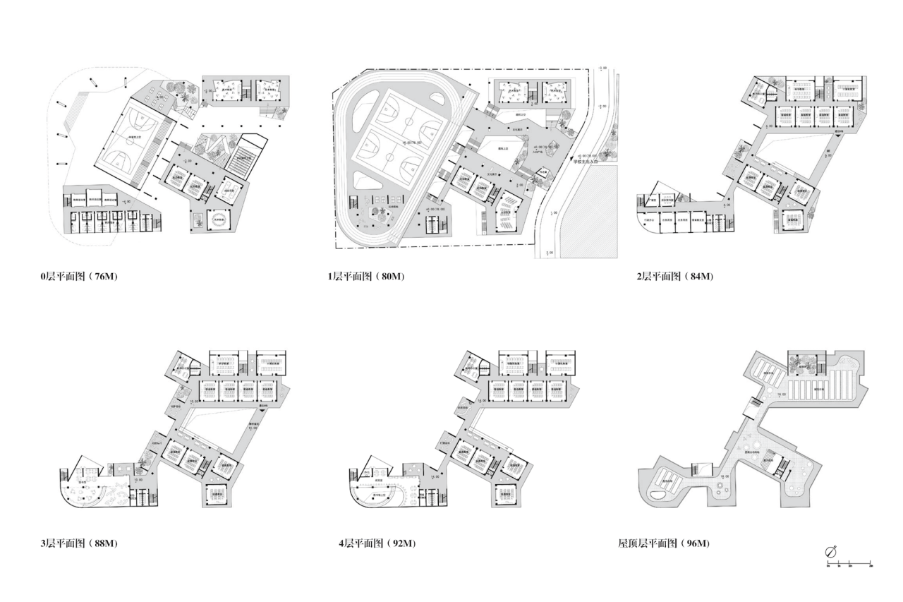 BIM建筑|深圳龙岗下雪村小学 / MAT BIM建筑|深圳龙岗下雪村小学 / MAT