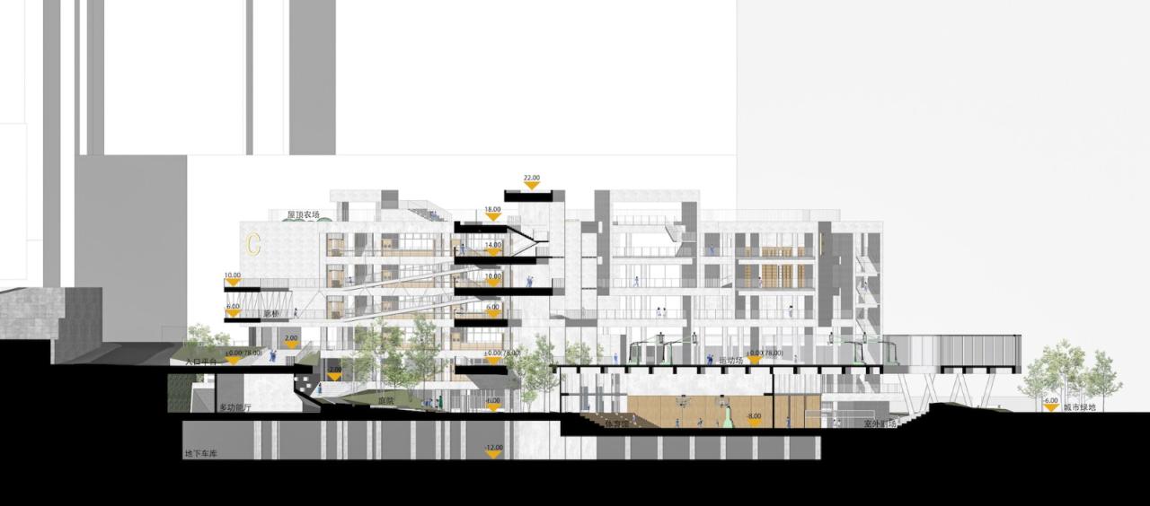 BIM建筑|深圳龙岗下雪村小学 / MAT BIM建筑|深圳龙岗下雪村小学 / MAT